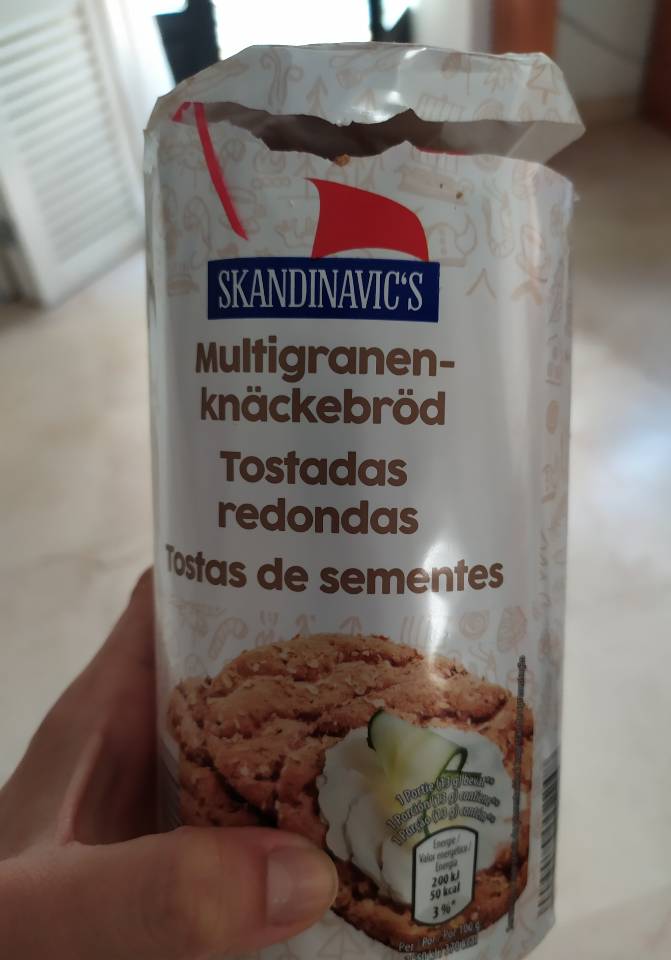 Tostadas redondas Tostadas redondas