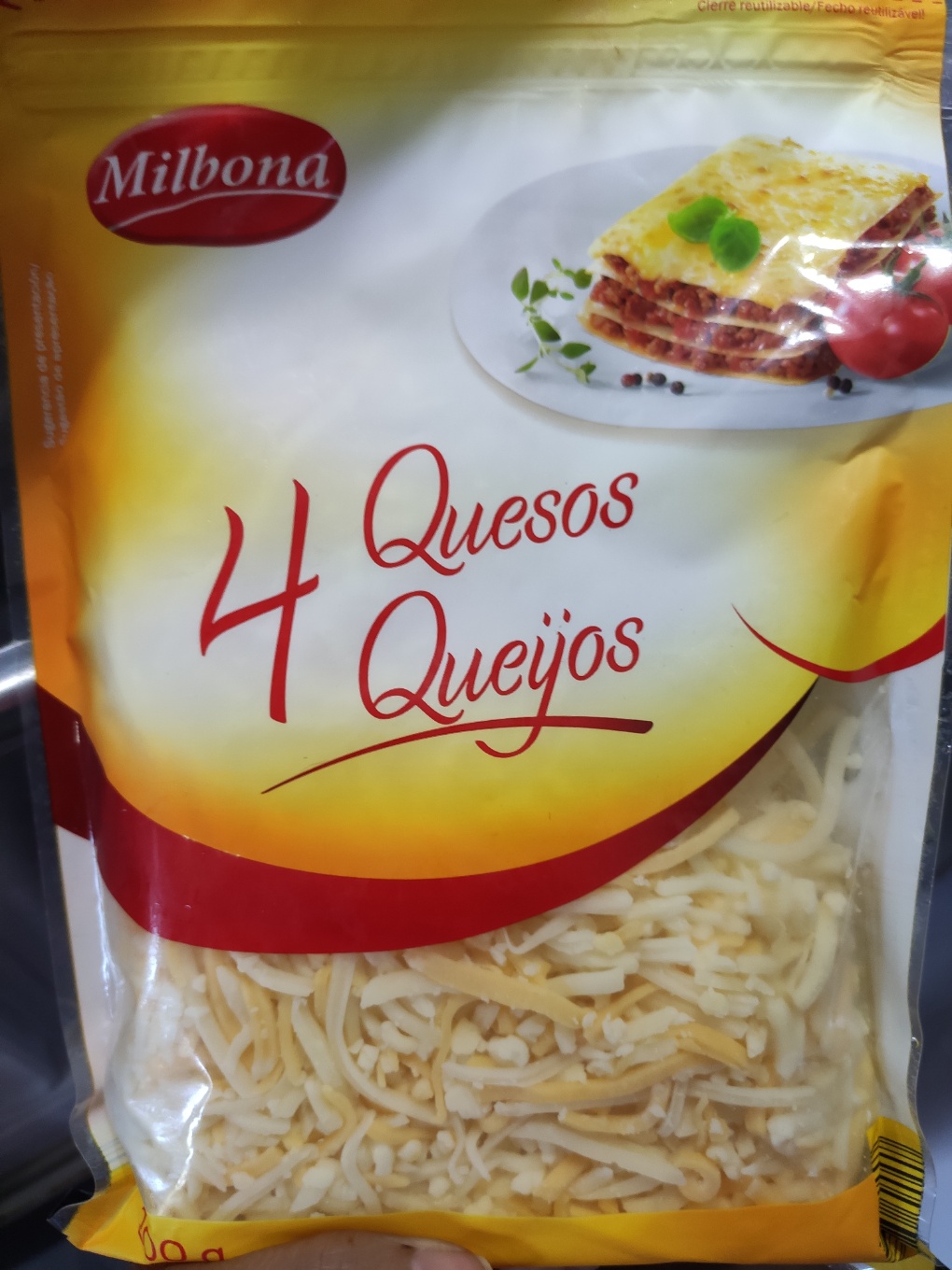 4 Quesos rallados