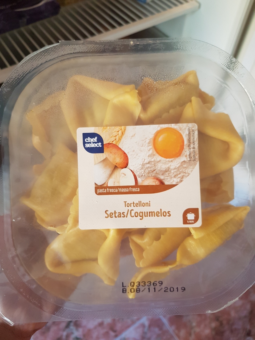 Tortelloni de setas