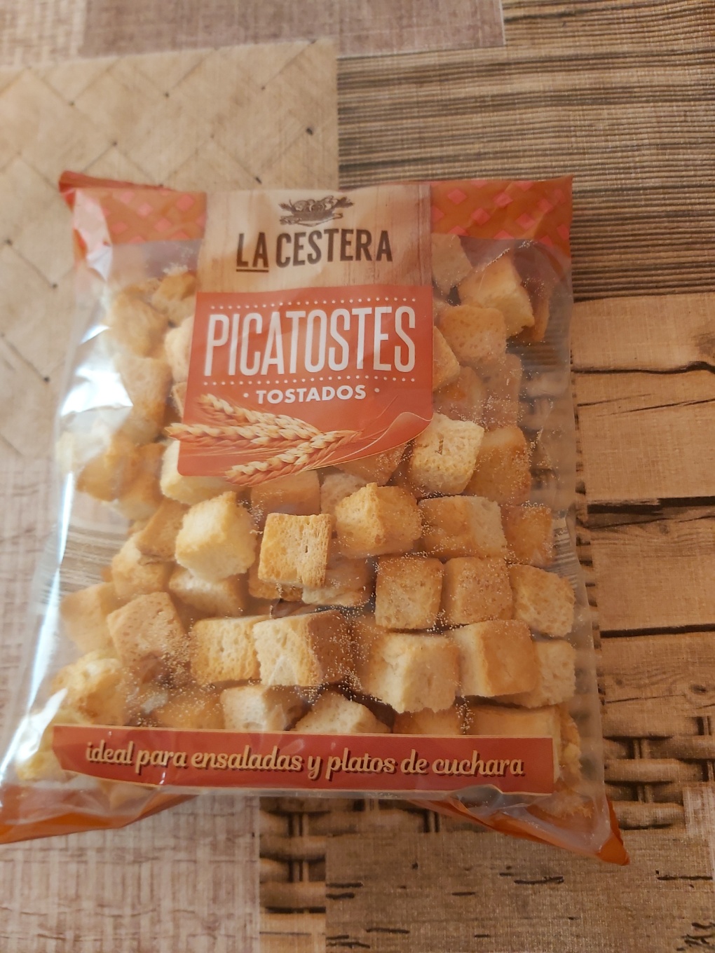 Picatostes tostados