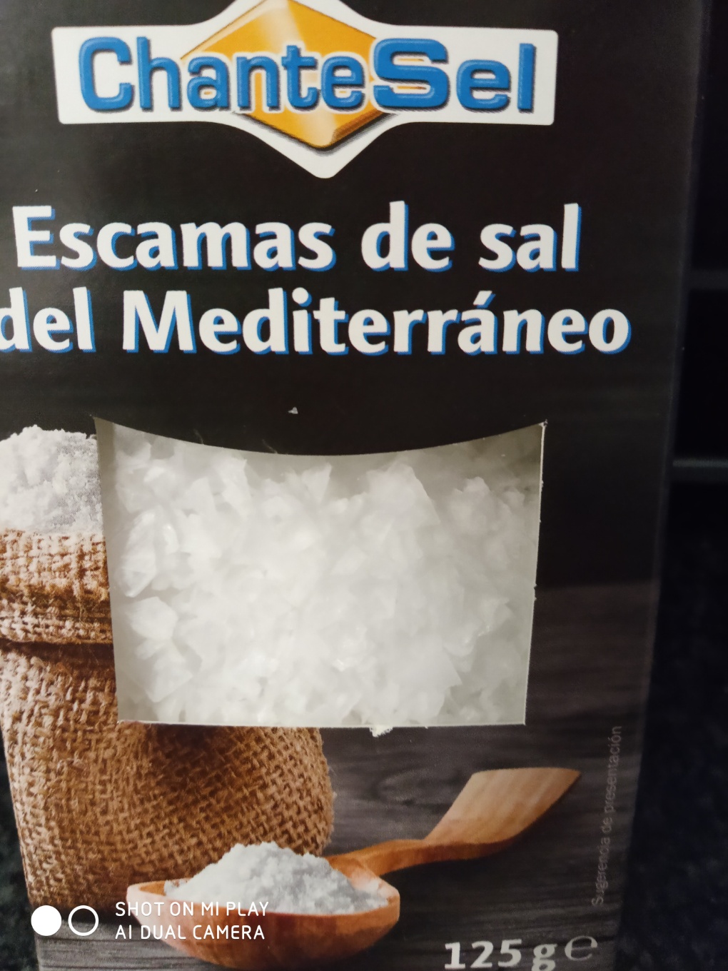 Escamas de sal del mediterráneo.