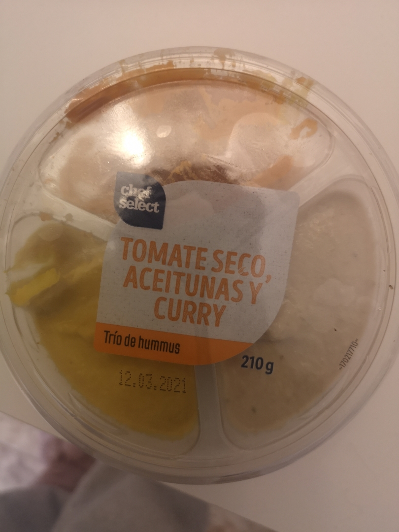 Trío de hummus Trío de hummus