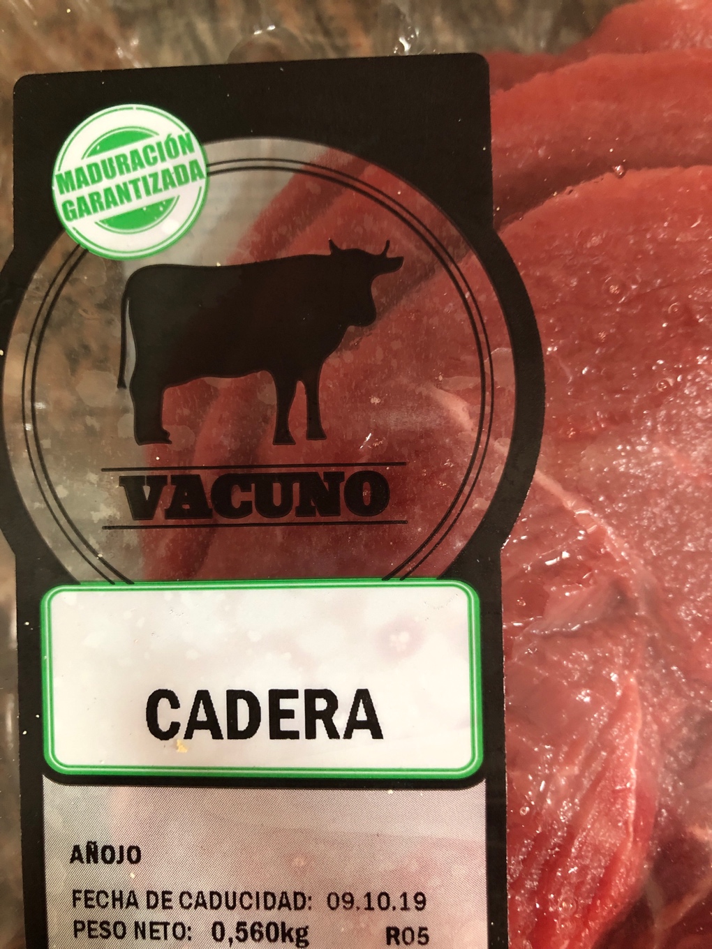 Cadera de vacuno