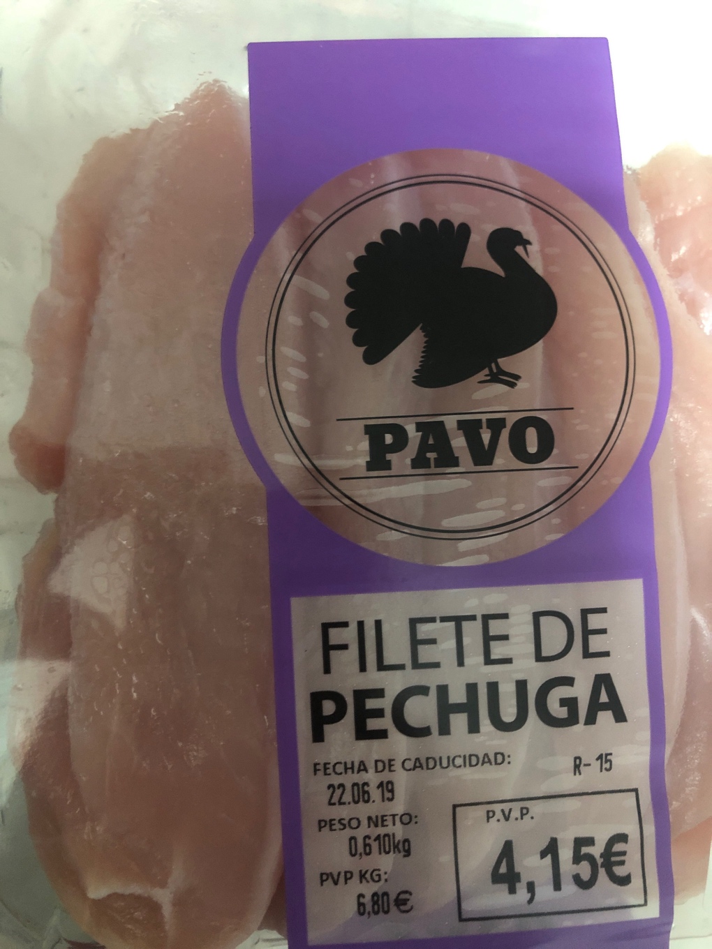 Filete de Pechuga de Pavo