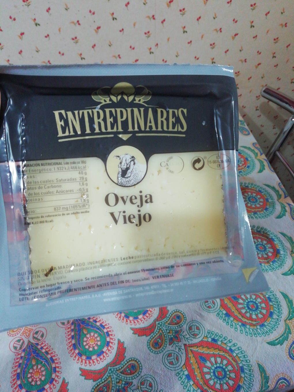 Queso de oveja viejo