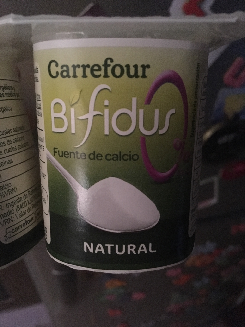 Yogur bífidus natural