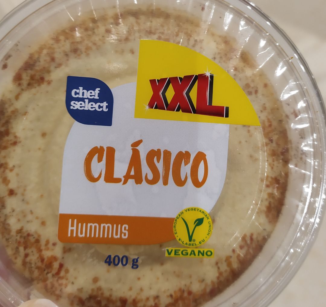 Hummus con ajo