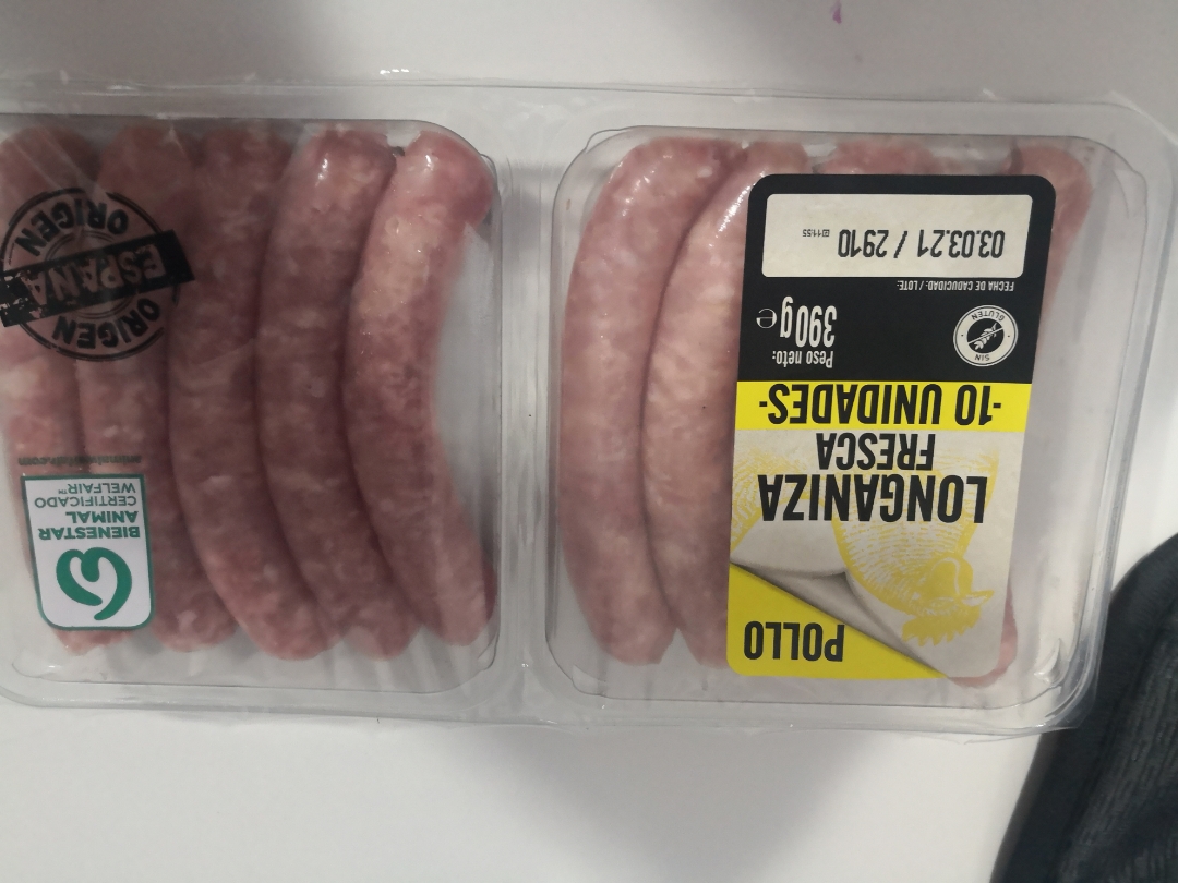 Longaniza de pollo
