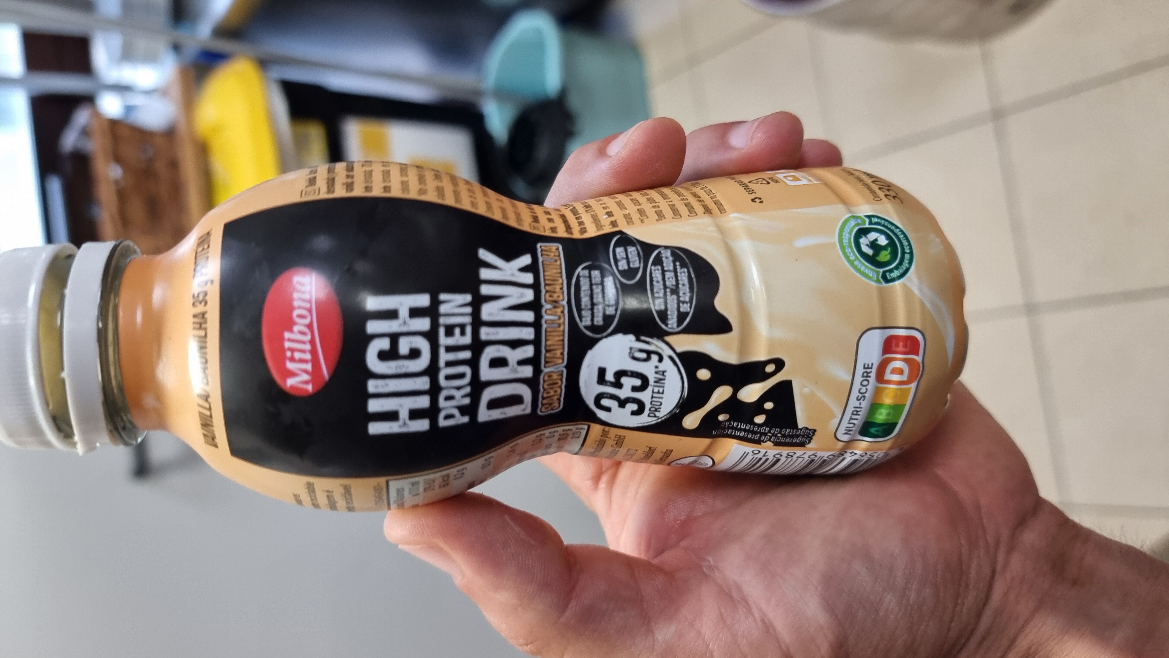 Batido de proteínas sabor vainilla