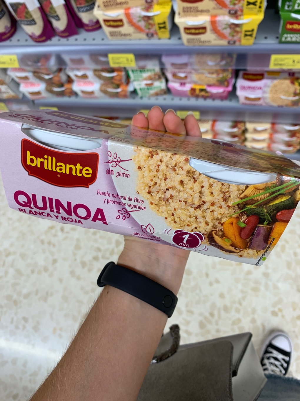 Quinoa blanca y roja