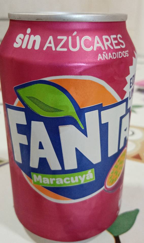 Fanta sabor maracuyá Fanta sabor maracuyá