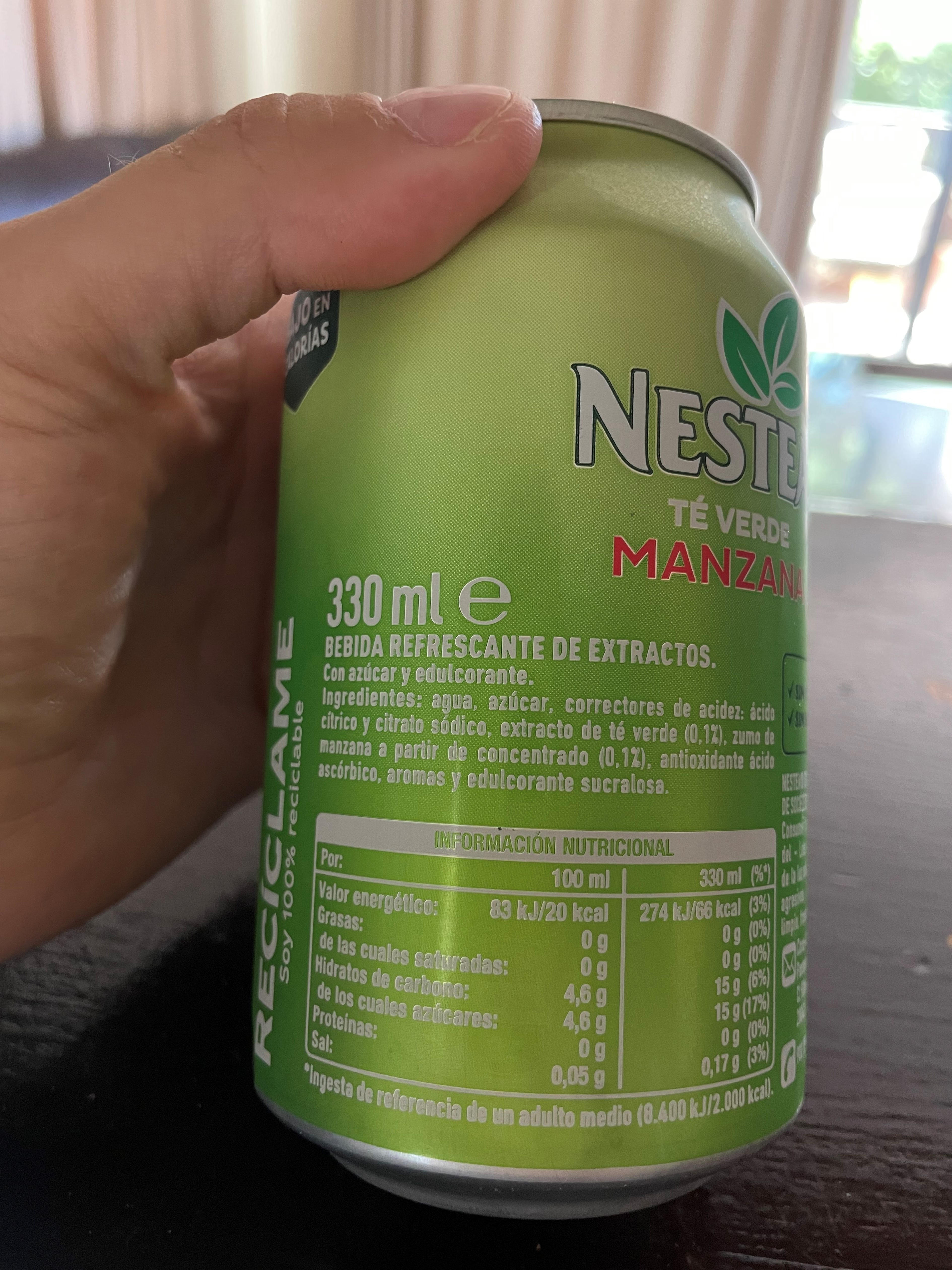 Nestea de té verde y manzana Nestea de té verde y manzana