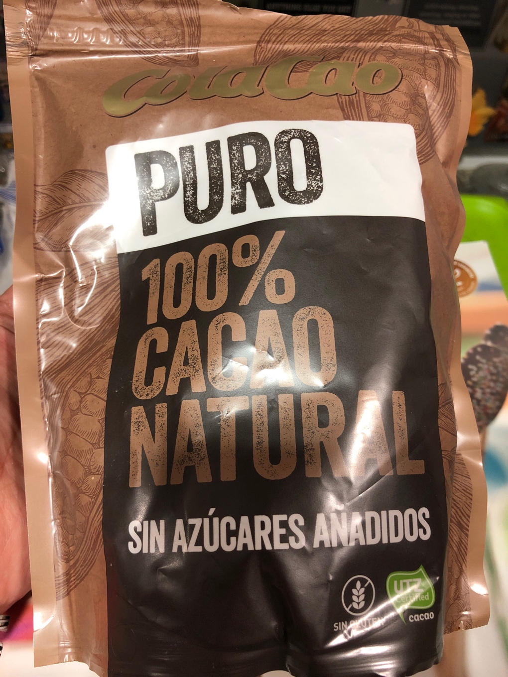 Cacao desgrasado en polvo