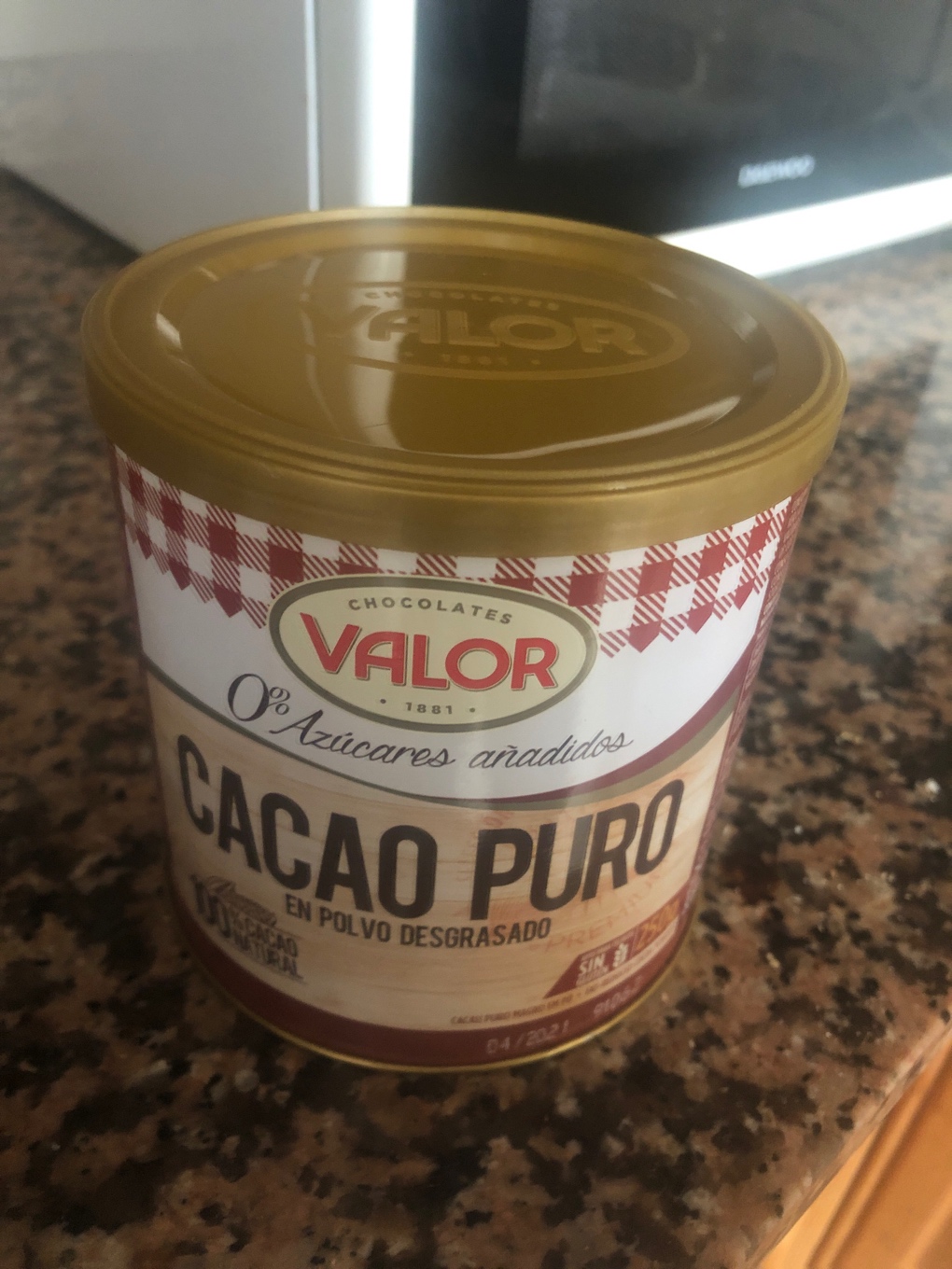 Cacao puro en polvo
