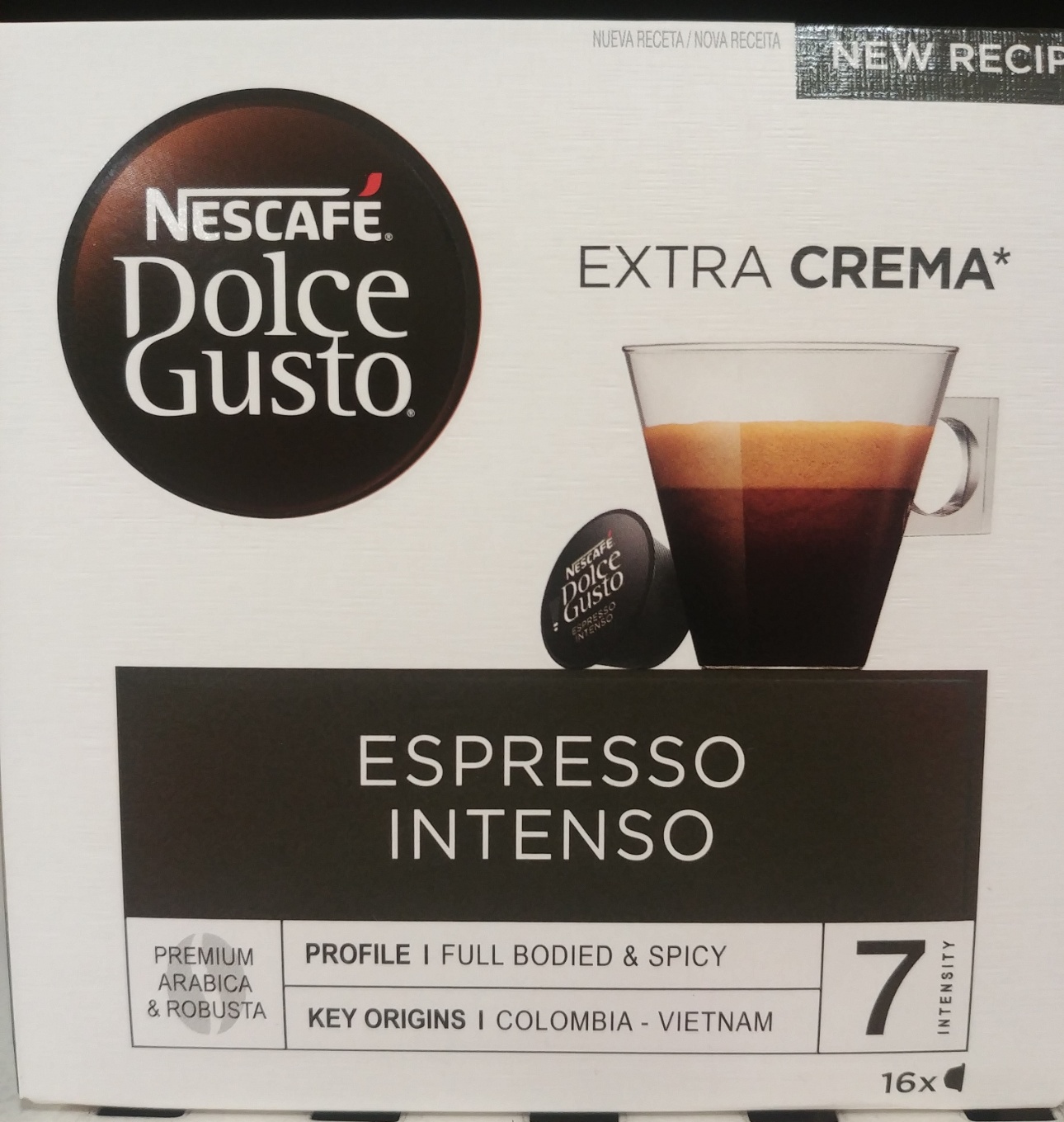 Café espresso dolce gusto extra crema 