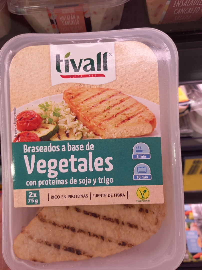 Braseados a base de vegetales