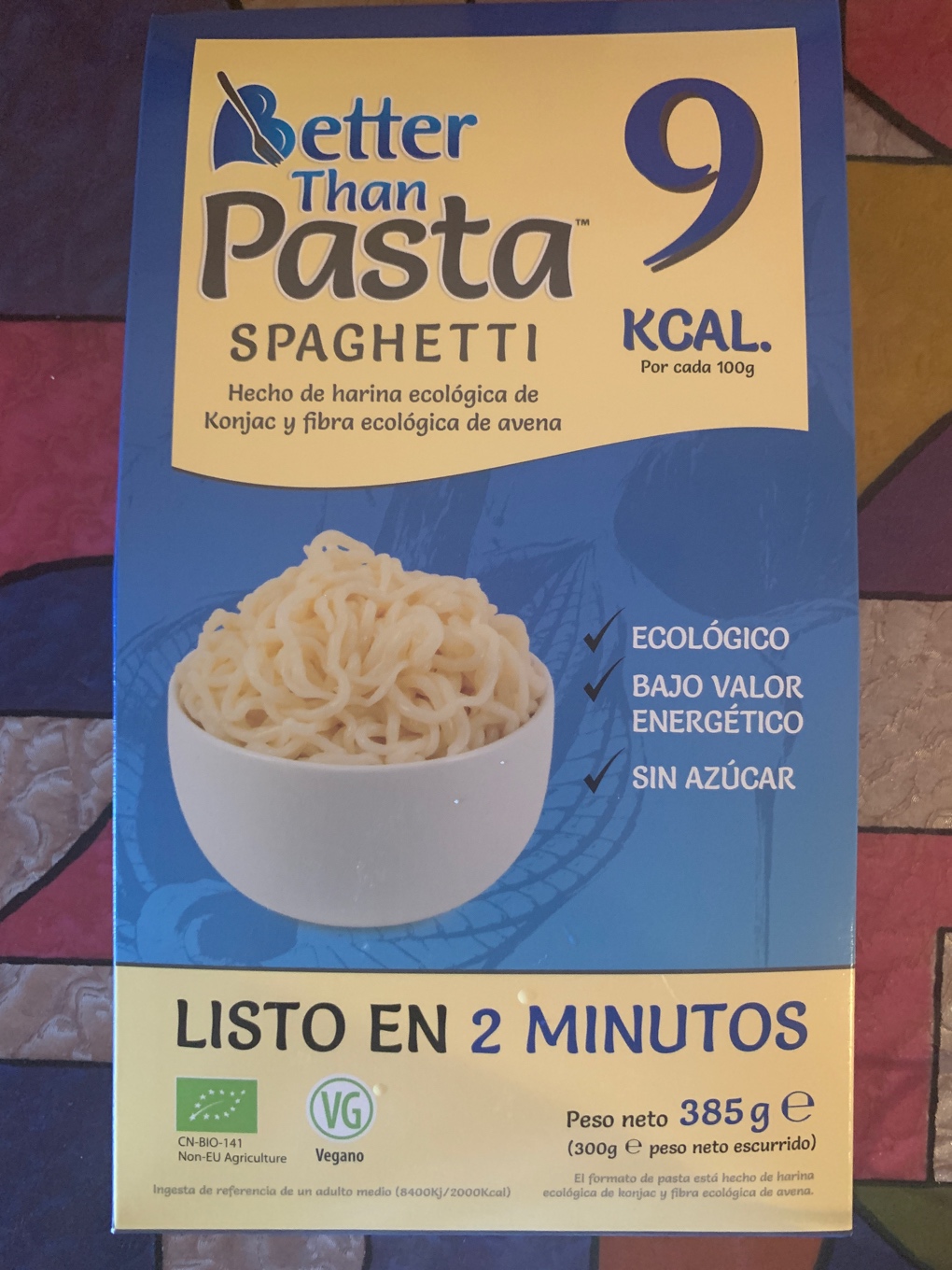 Spaghetti de konjac