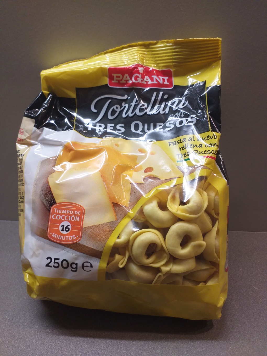 Tortellini tres quesos