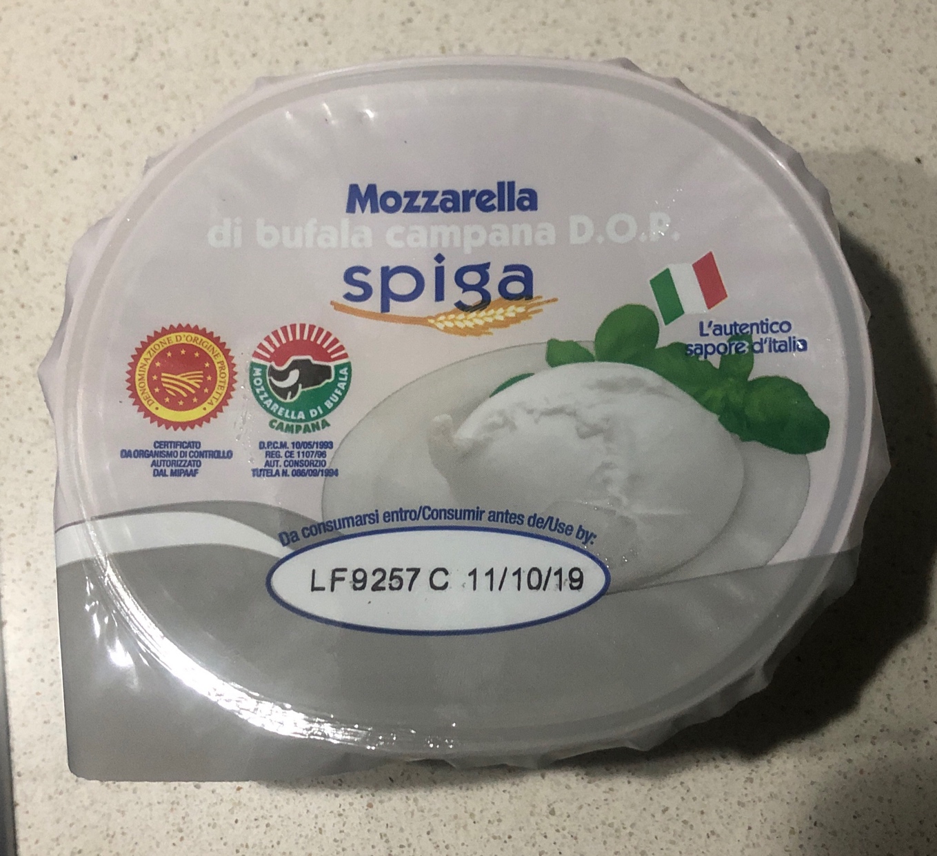 Mozzarella de búfala