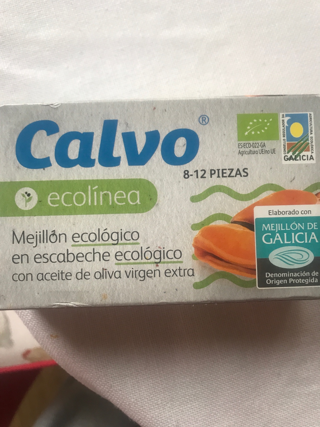 Mejillón ecológico en escabeche