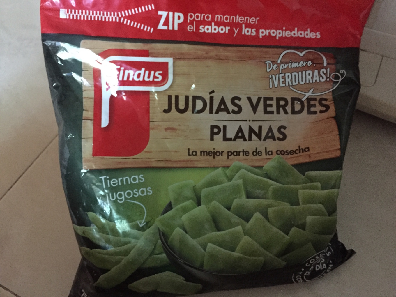 Judías verdes ultracongeladas