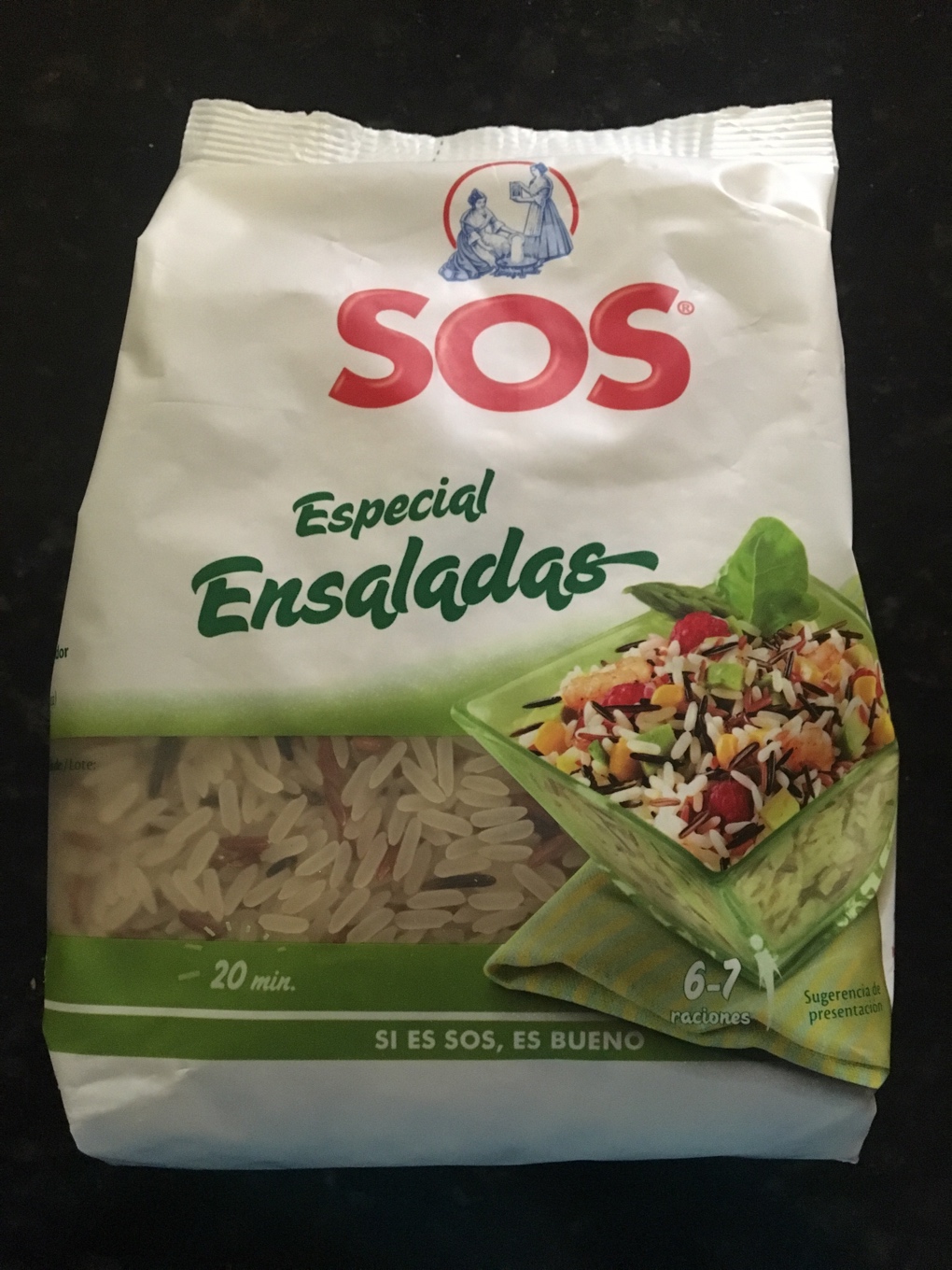 Arroz especial ensaladas