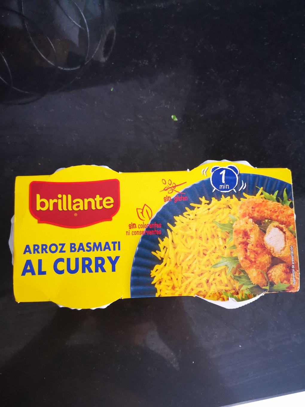 Arroz basmati al curry