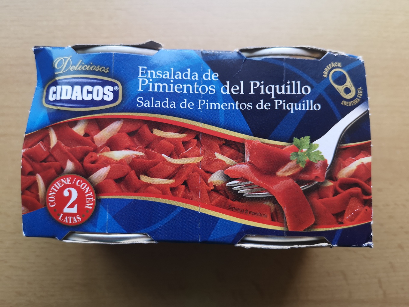 Pimientos del piquillo ensalada