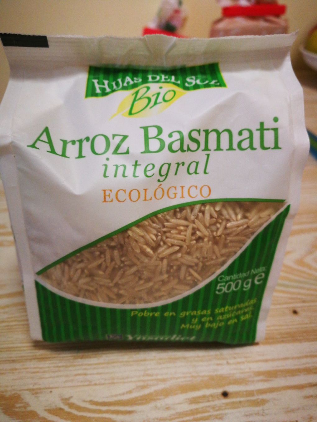 Arroz basmati integral 