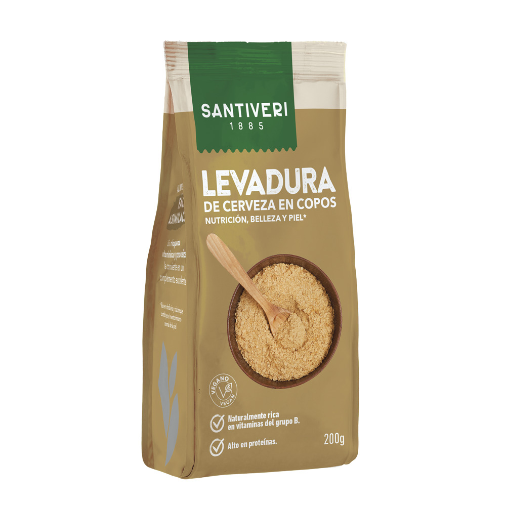Levadura de cerveza seca en copos