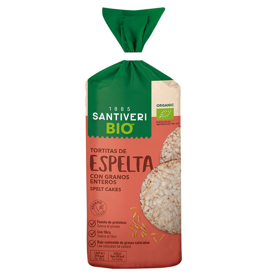 Tortitas de espelta