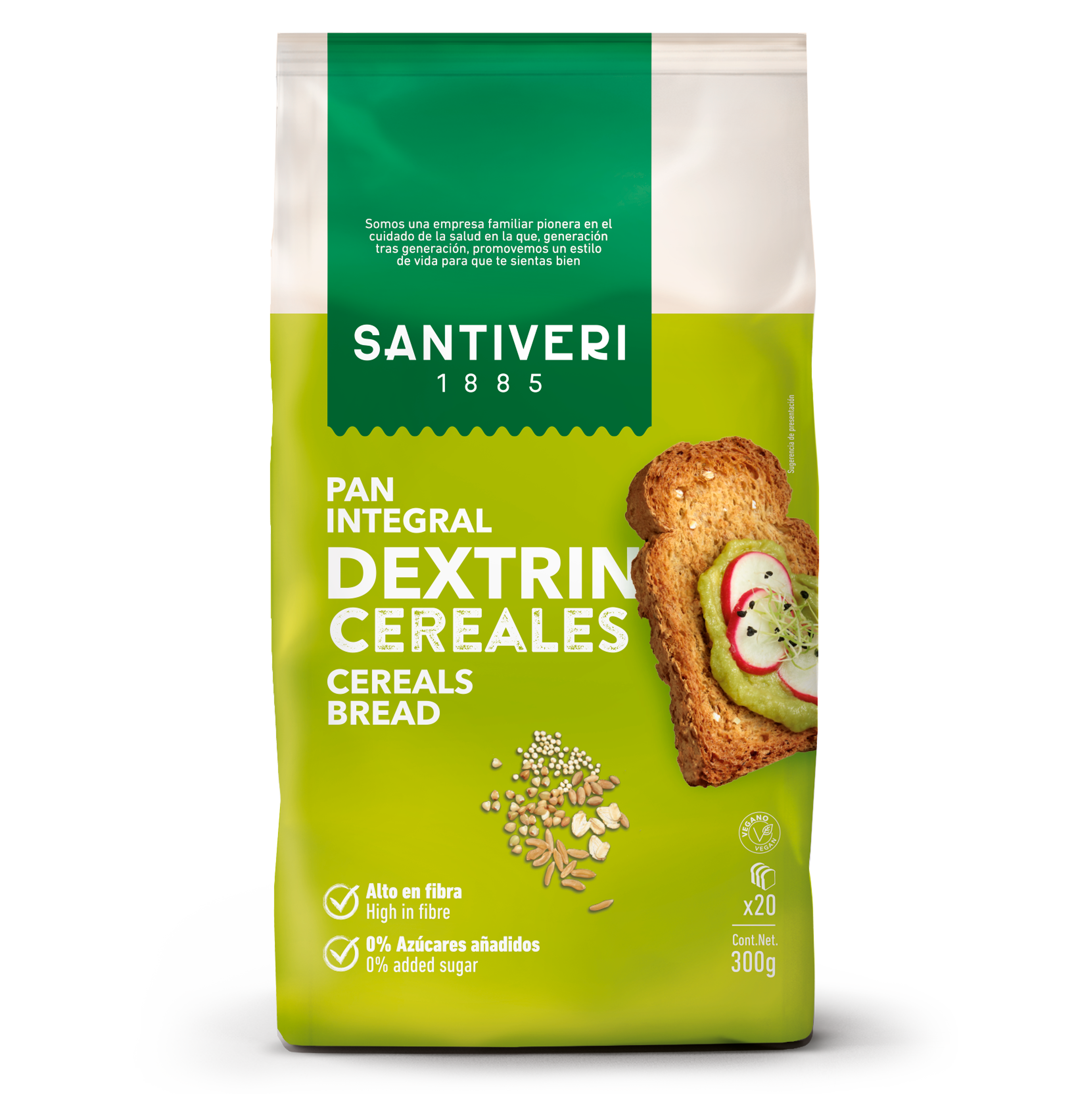 Pan integral con 5 cereales Pan integral con 5 cereales