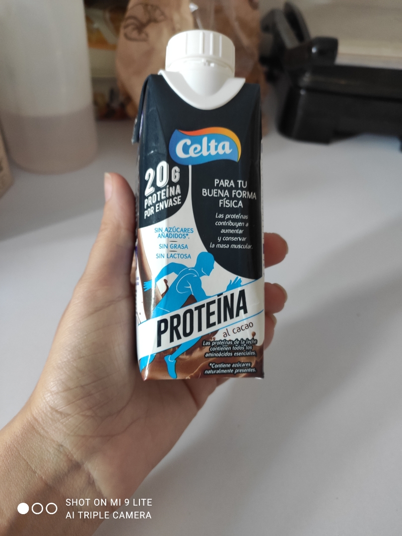 Batido de proteína al cacao Batido de proteína al cacao