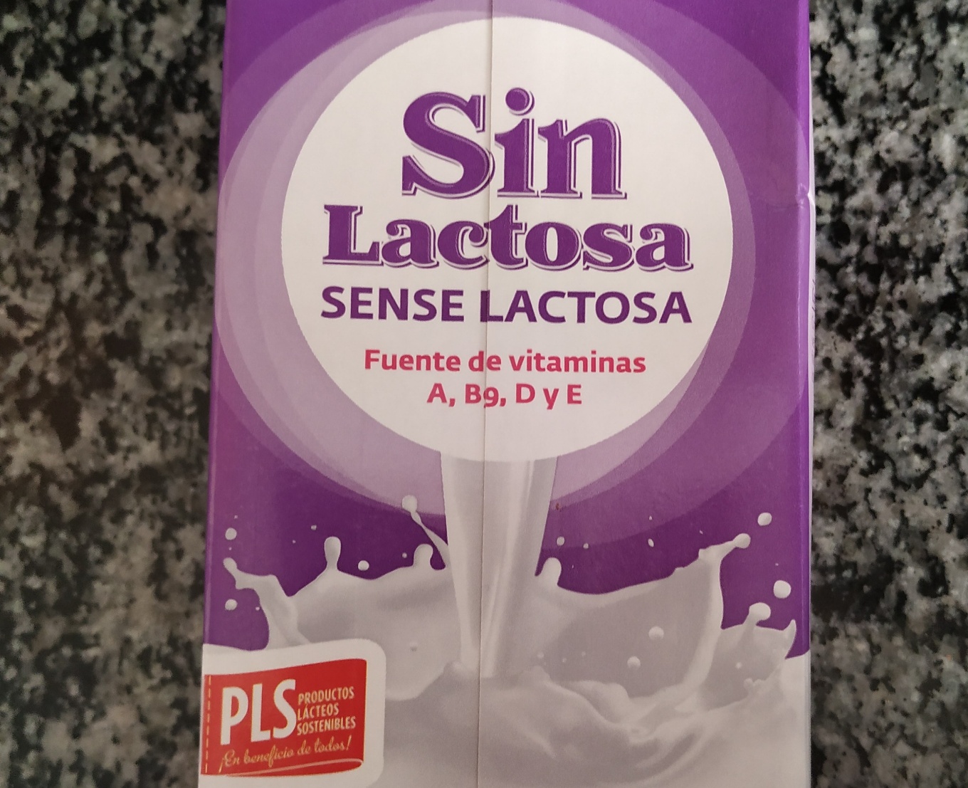 Leche desnatada sin lactosa