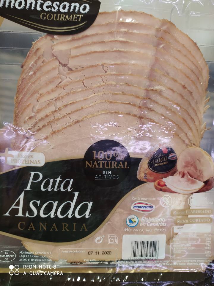 Pata asada canaria Pata asada canaria