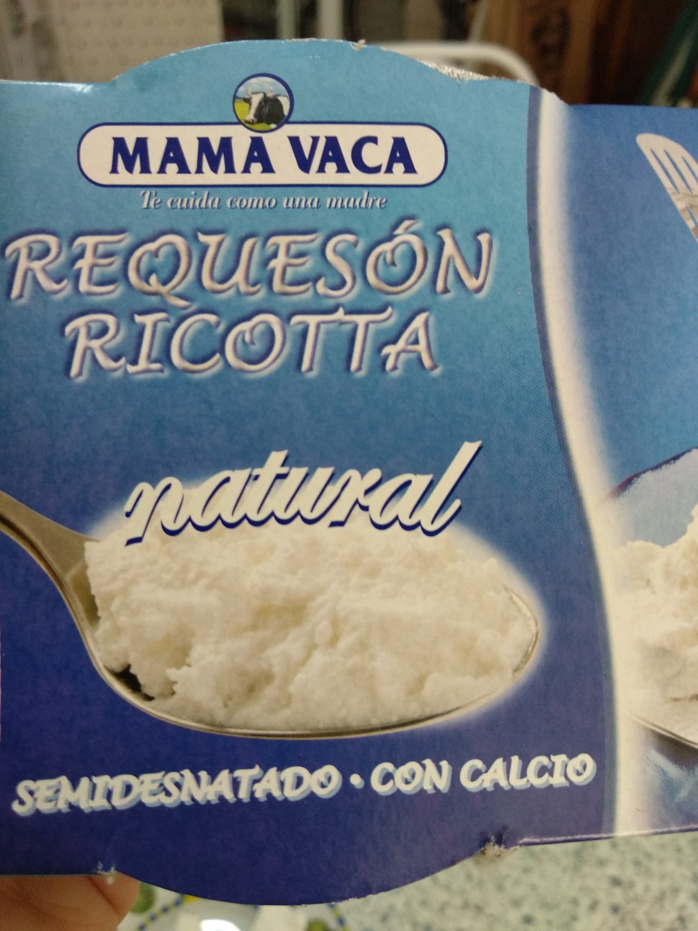 Requesón ricotta