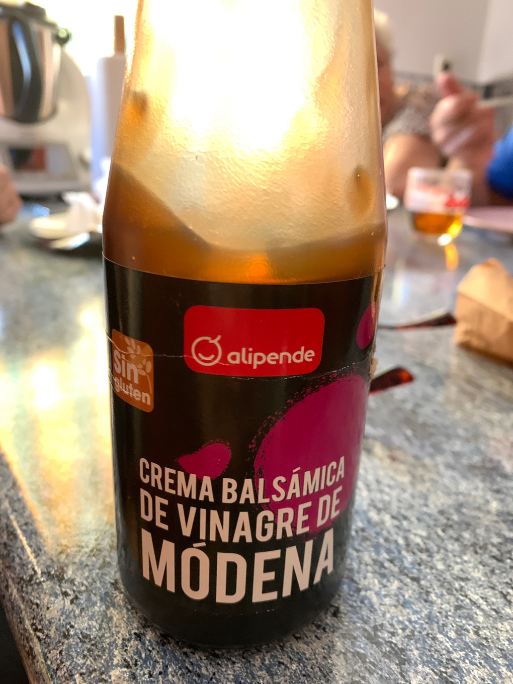 Crema balsámica de vinagre de módena