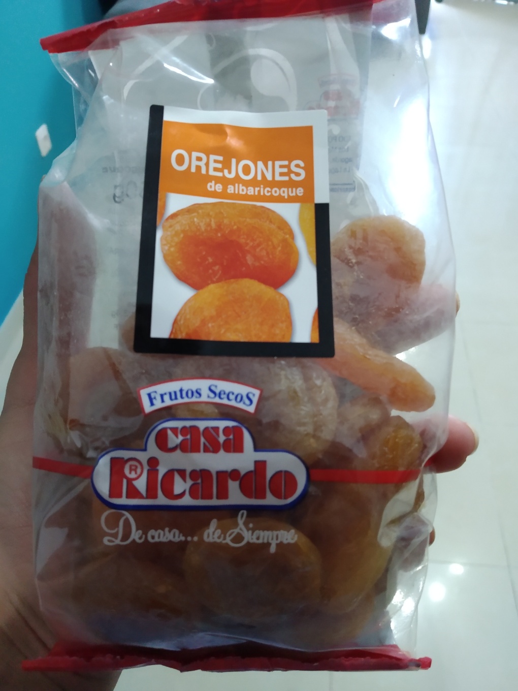 Orejones de albaricoque