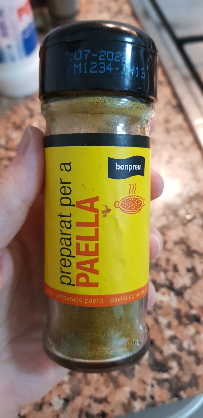 Preparado para paella