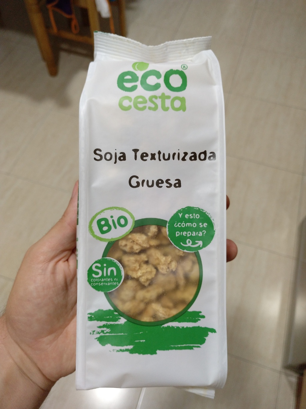 Soja texturizada gruesa