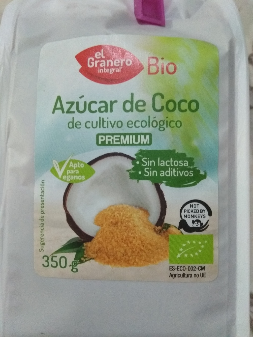 Azúcar de coco