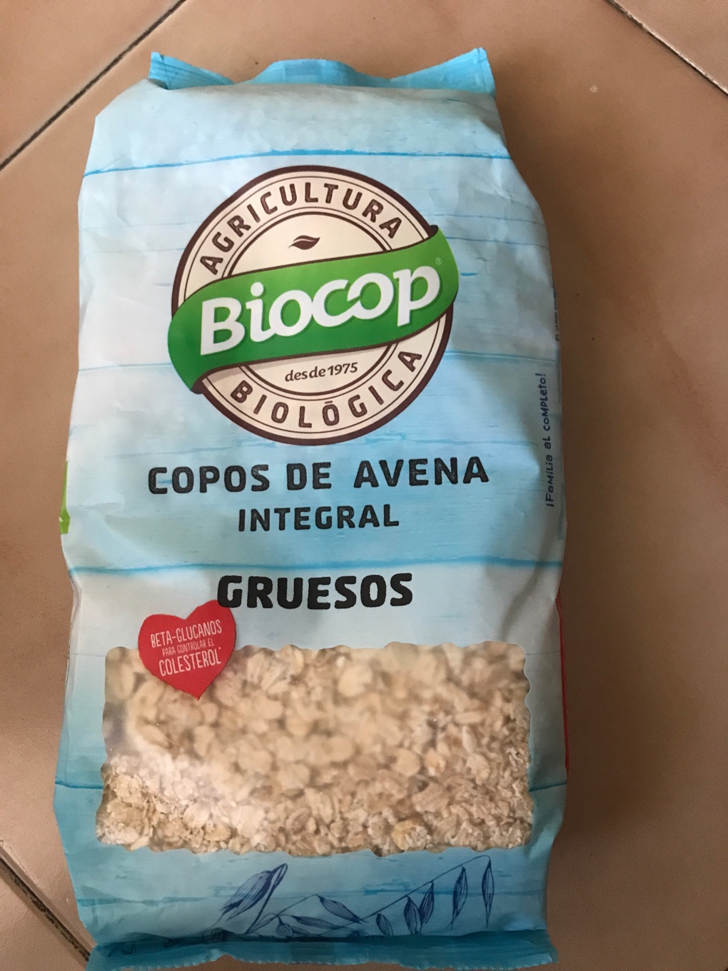 Copos de avena integral 