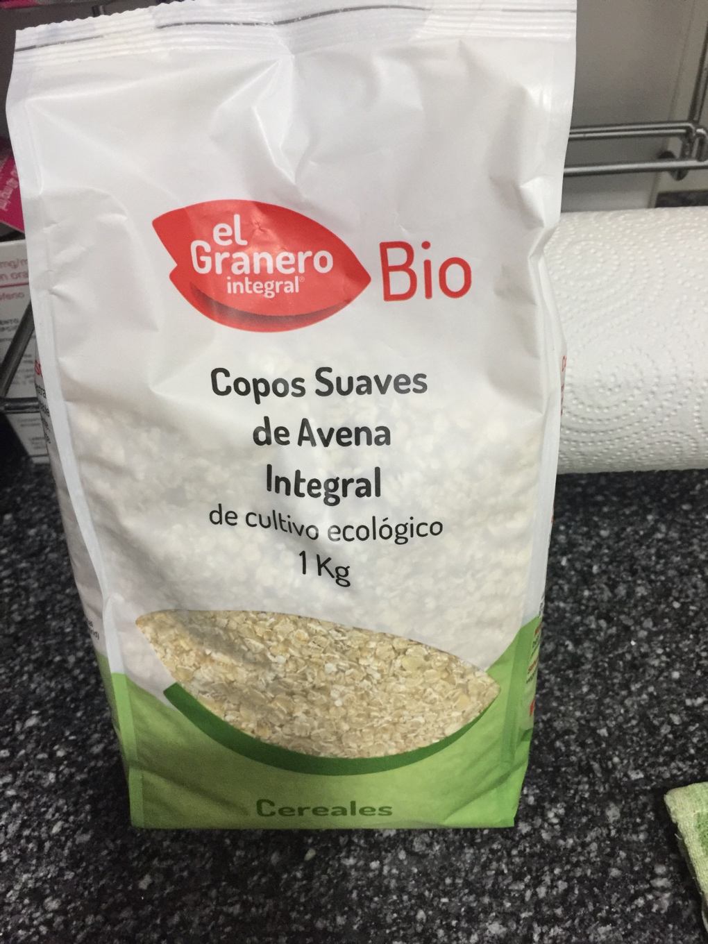 Copos suaves de avena integral