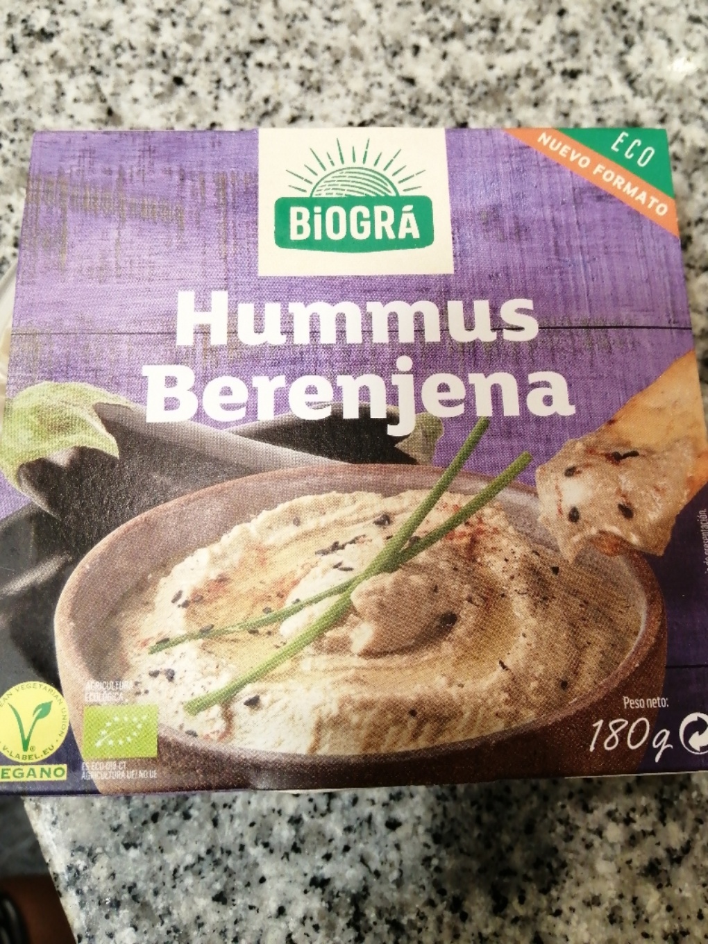 Hummus berenjena