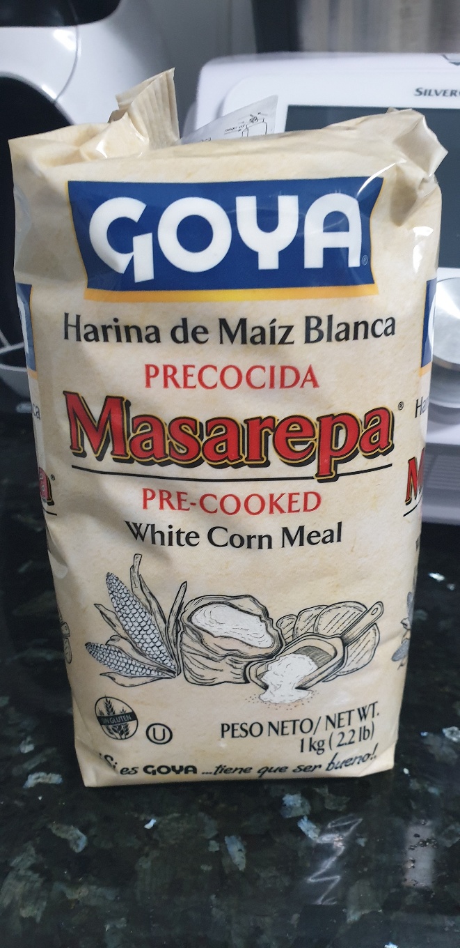 Harina de maíz blanca precocida