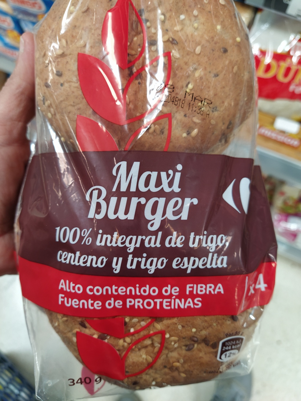 Pan maxi burger