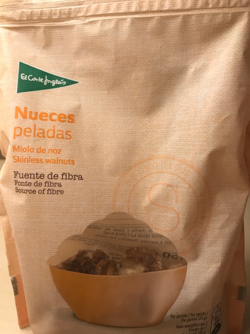 Nueces peladas