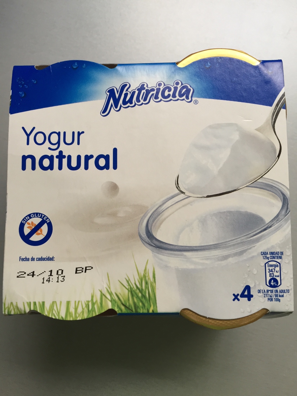 Yogur natural