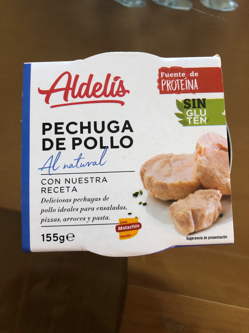 Pechuga de pollo al natural