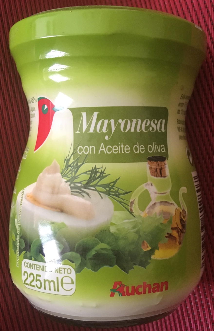 Mayonesa con aceite de oliva